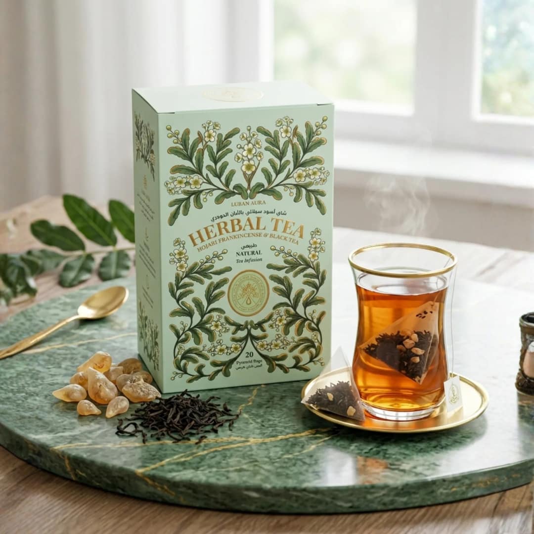 hojari frankincense & black tea
